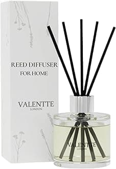 Valentte Reed Diffuser - Mandarin & Grapefruit Scent | Essential Oil Aroma for Home | 100 ml