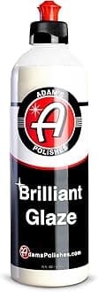 Adam's Brilliant Glaze 16oz - Amazing Depth, Gloss and Clarity - Achieve That Deep, Wet Looking Shine - Super Easy On and Easy Off (16 oz)