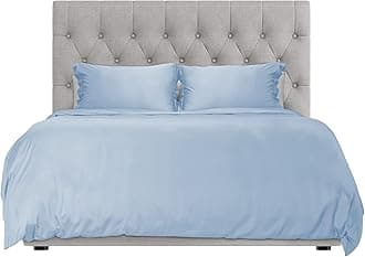 Hotel Sheets DirectDuvet Cover Bed Linen Set, 3 -Piece Set, Light Blue, Full