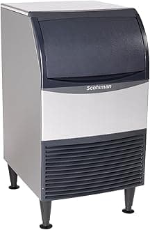 Scotsman UN1520A-1 20" Air-Cooled Nugget Undercounter Ice Maker Machine with 57 lb. Storage Capacity, 167 lbs/Day, 115v, NSF