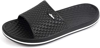 FUNKYMONKEY Womens Bathroom Shower Slippers Indoor Home Beach Non Slip Sandal