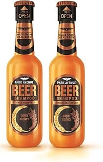 Park Avenue Beer Shampoo, Shiny and Bouncy, 190ml (Pack of 2)