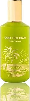 Perfumes Oud Holidays EDP Perfume 3.4 Fl Oz for Men & Women, Exotic Blend of Oud Perfume with Floral, and Fruity Notes for All Occasions