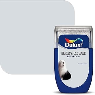 Dulux Easycare Bathroom Tester Paint, Frosted Steel, 30 ml
