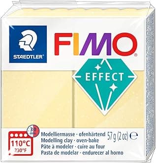STAEDTLER FIMO Effect 8020-106 Oven Hardening Modelling Clay, 57 g - Citrus