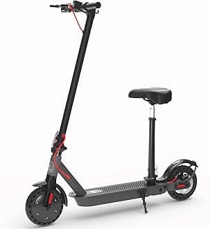 Hiboy S2 Series Electric Scooter, 8.5"-12" Tires, Up to 17-38 Miles Range, 350W/500W Powerful Motor & 19/23 MPH Portable Folding Commuting Electric Scooter for Adults with Double Braking System