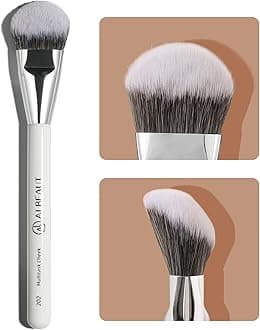 Foundation Brush Contour Blush Angled Contoured for Flawless Face Foundation Highlight Blush Makeup Multitask Cheek Brush 202