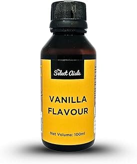 Vanilla Flavour Essence 100ml | Baking Essence for Cakes, Cookies & Desserts | Flavouring Agent for Frosting, Ice Cream & Beverages