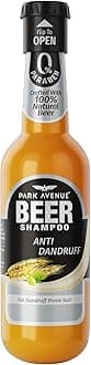 PARK AVENUE ANTI DANDRUFF Beer shampoo 180ml For Men, multi