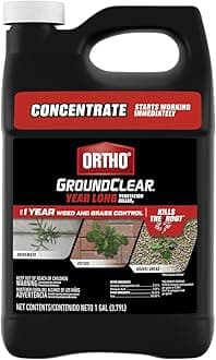 Ortho GroundClear Year Long Vegetation Killer2 Concentrate - Weed Killer Concentrate, Kills and Prevents Weeds Up to 1 Year, 1 gal.