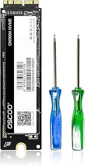 512GB NVMe SSD for MacBook - PCIe Gen3.0x4 Internal SSD, Up to 2100MB/s, Compatible with MacBook Air 2013-2017, MacBook Pro 2013-2016, Mac mini 2014, iMac 2012-2018, Mac Pro 2013 - ON900A