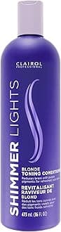 Shimmer Lights Purple Conditioner | Neutralizes Brass & Yellow Tones | For Blonde, Silver, Gray & Highlighted Hair