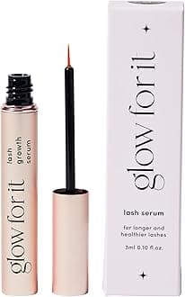 Lash Growth Serum | Enhances Eyelash Length & Volume | Water Based Serum | Natural & Cruelty-Free Formula with Biotin, Peptides & Natural Extracts | 3ml
