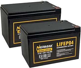 12V 12Ah 2 Pack