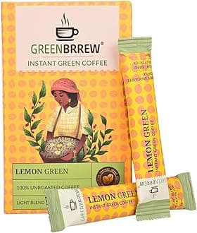 Green Coffee 20'sachets (Lemon Flavor) for Weight Management - 60g