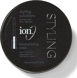 ion Texturizing Wax, Adds Definition, Pliable Hold, Lightweight, LongLasting