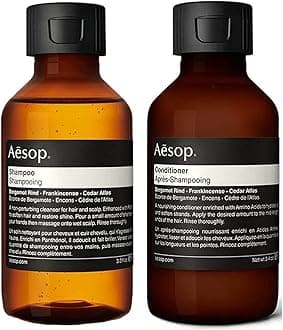 Shampoo & Conditioner | 100mL/3.38 oz | Paraben-Free, Cruelty-Free & Vegan Hair Shampoo & Conditioner