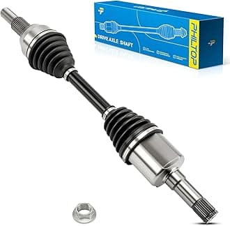 PHILTOP Front Left CV Axle for Chevrolet Equinox 2005-2006, Pontiac Torrent 2006, Saturn Vue 2002-2003, 66-1400 CV Axle Shaft 1 PCS