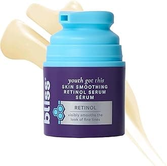 Retinol Serum Youth Got This Advanced Anti-Aging Formula - Reduces Fine Lines & Wrinkles - Dermatologist-Tested - Clinically Proven Results - Fragrance-Free & Vegan - 1 Fl Oz