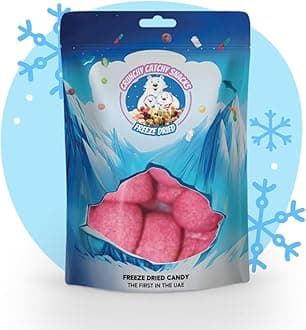 Freeze Dried Chamallows Haribo Candy 110 g, Medium