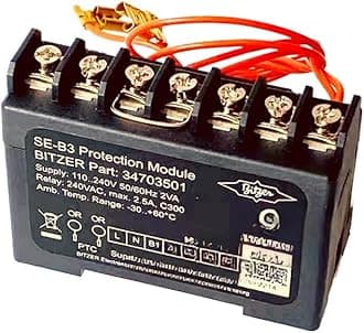 1pc new compressor protection module Lodam SE-B1/B2/E1/- B3 34702701/1710/3501 (Bitzer正品 SE-B3 34703501)