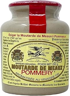 Pommery Meaux Mustard Stone Jar, 8.8-Ounce