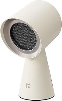 CBPHW01 Mini Cooker Hood Portable Desktop Extractor Hood White with 2 Gears Mode 2m³/min Strong Suction for Home Kitchen Fondue Hot Pot BBQ