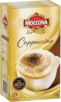 Moccona Classic Cappuccino Coffee 10 Sachets 150gm