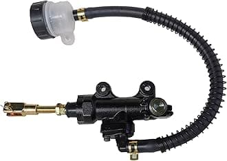 Rear Brake Master Cylinder Compatible with Suzuki GSXR 600 750 1000 1100 GSX1300R Hayabusa RF600 RF900 SV650 SV1000 Bandit GSF 250 400 600 650