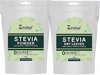Stevia Dry Leaves | Natural & Zero Calorie Sweetener | Stevia Sugar Free | Pack Of 2