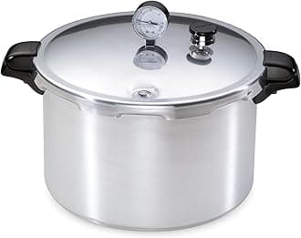 01755 16-Quart Aluminum canner Pressure Cooker, One Size, Silver