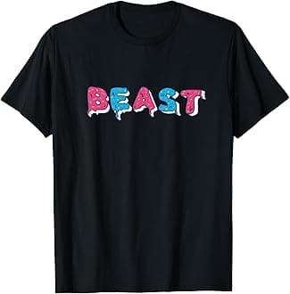 Frosted Beast T-Shirt, Small, Black