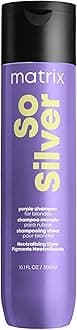 So Silver Purple Shampoo | Neutralizes Yellow Tones | Color Depositing, Brightening & Toning | For Color Treated, Blonde, Grey, White and Platinum Hair | 10.1 Fl. Oz. | Vegan