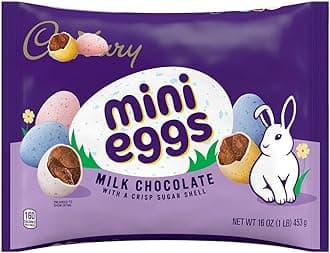 Easter Mini Eggs Milk Chocolate Candy 16 oz Bag Milk Chocolate Eggs - Irresistible Treats Eggs for Easter, Special Occasions, Premium Candy Mini Eggs for All Ages