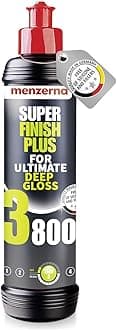“Super Finish Plus 3800” I Deep Gloss Polish for a Perfect Mirror Finish I Polishing Compound for Micro Scratches & Holograms I Silicone Free I 8 fl oz.