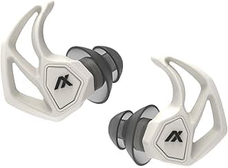 AXIL X30i Noise Reduction Ear Plugs - Desert Tan - Hear-Through Mode Hearing Protection for Concerts, Live Events, Shooting, Sports
