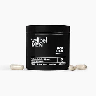 - WELLBEL Men Clean Supplement for Hair, Skin, and Nails, Vegan, Gluten Free and Non GMO 90 Count