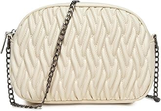 Miss Lulu Women Cross Body Bag Shoulder Bag Satchel Handbags Messenger Bag, Synthetic Leather, Wave Texture