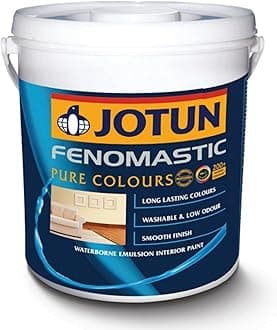 Jotun Fenomastic Pure Colours Emulsion: Elevate Your Interiors with Quality Paint - 1L (White)