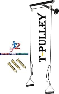 Shoulder T Pulley Set for Adhesive Capsulitis Frozen Shoulder Exercise Black Color Standard Size