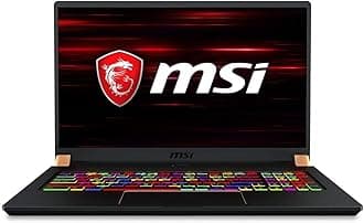 MSI GS75 Stealth 10SFS-035 17.3" 300Hz 3ms Ultra Thin and Light Gaming Laptop Intel Core i7-10750H RTX 2070 Super 32GB 512GB NVMe SSD Win10PRO VR Ready