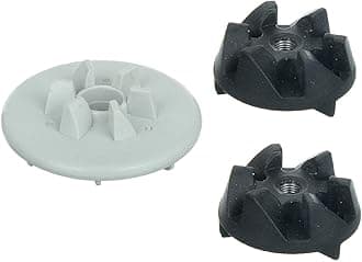 AJS spares- Motor & Jar Coupler Set for "PANASONIC/NATIONAL PANASONIC" Mixer Grinders, Black (1Motor Coupler+ 2Jar Couplers)