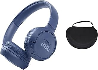 Tune 510BT Wireless On-Ear Headphones Pure Bass Sound, Bluetooth 5.0, 40H Battery, Multi-Point Connectivity, Hands-Free Calls, Lightweight & Foldable Design, Includes Travel Carrying Case