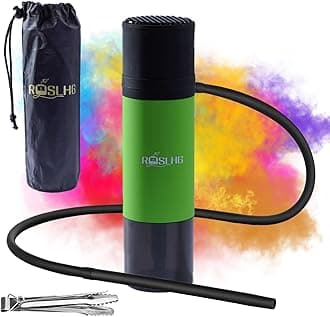 Portable Car Hookah Set Portable Purple Cup for Travel, Hookah set with Everything,Easy Assemble & Storage Hookah Set with Portable Bag