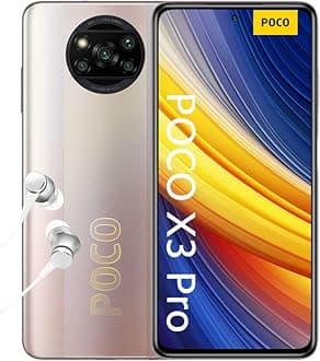 Xiaomi POCO X3 Pro - Smartphone 6+128GB, 6,67” 120Hz FHD+ DotDisplay, Snapdragon 860, 48MP Quad Camera, 5160mAh, Metal Bronze (UK Version + 2 Years Warranty)