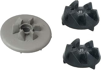 - AJS spares- Motor & Jar Coupler Set For "Panasonic/National Panasonic" Mixer Grinders "D-Hole" (Plastic, Rubber),Black