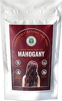 Natural Henna Hair Color Dye, 100% Pure Henna Powder for Hair Growth Organic (Mahogany, 100 Gr + Free 50 Gr.)
