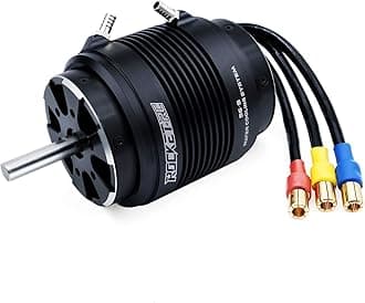 5682 Brushless Rc Boat Motor, Surpass Hobby 910KV Brushless Motor with Cooling Set for RC Boat