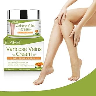 1Pcs Varicose Veins Cream for Legs Eliminate Varicose Veins and Spider Veins,Improve Blood Circulation, Relieve Pain and Itching of Legs