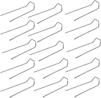 100 Pieces Floral Pins, 1.7 Inch Floral U-Pins Small Craft Plant Pin Greening Fern Clips for Floral Picks Foam Bouquet Straw Wreaths Making Supplies Holiday Flower Arrangements DIY Sewing Projects